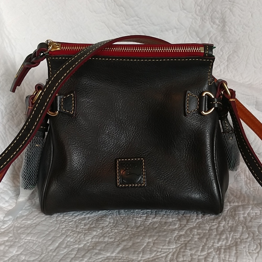 EUC Dooney & Bourke mini Florentine satchel, black